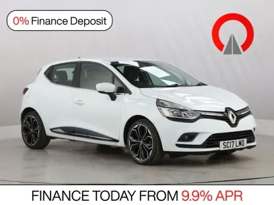 Used Renault Clio Dynamique 90 HP (66 kW) 2017 White Hatchback