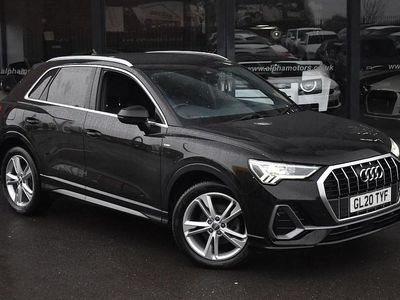 Used Audi Q3 S-Line 150 HP (110 kW) 2020 Black SUV