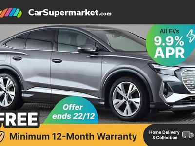 Used 2023 Audi Q4 Sportback e-tron S-Line SUV | £20,197 (Expensive)