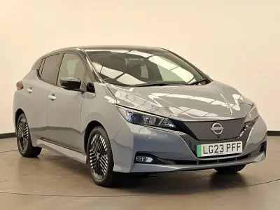 Used Nissan Leaf N-Connecta 110 kW (150 HP) 2023 Grey Hatchback