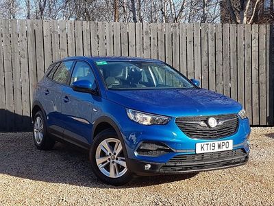 Used Vauxhall Grandland X 130 HP (95 kW) 2019 Blue SUV