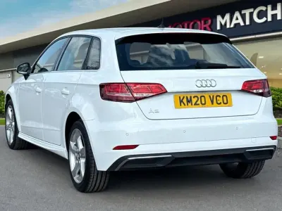 Used Audi A3 Sportback e-tron Design 2020 White Hatchback