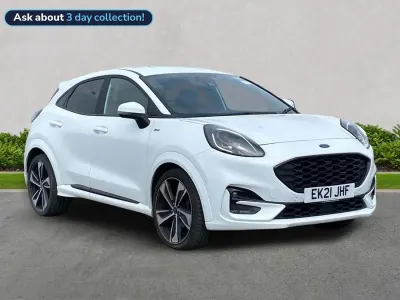 Second-hand Ford Puma ST-Line X 155 CP (114 kW) 2021 Alb SUV
