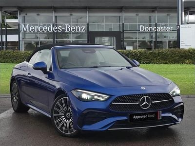 Blue Used 2024 Mercedes CLE450 AMG Line Premium Plus Cabriolet | £59,995