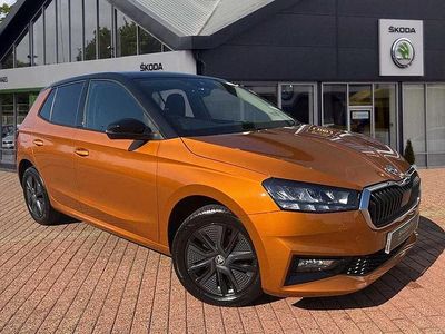 Used Skoda 110 R Colour Edition 81 HP (59 kW) 2023 Phoenix orange metallic body / black magic pearl effect roof Hatchback