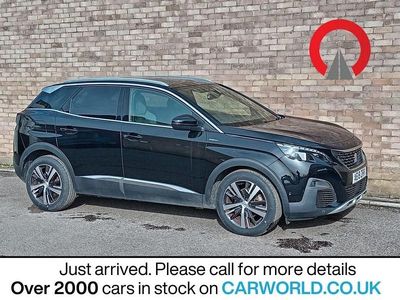 Used Peugeot 3008 GT-line 130 HP (95 kW) 2019 Black SUV