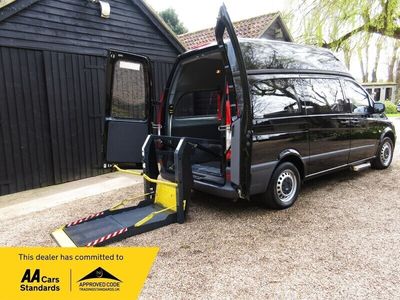 used Mercedes Vito Vito113 2.1CDi LWB HIGH ROOF AUTOMATIC WHEELCHAIR ACCESS VEHICLE WAV-2011
