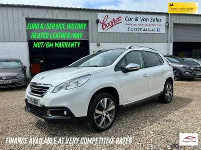 Used Peugeot 2008 2016 White SUV