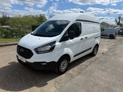 Used Ford Transit Custom 105 HP (77 kW) 2019 White Van