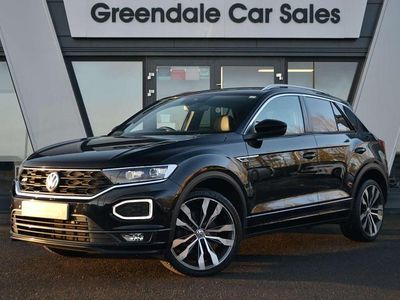 Black Used 2019 VW T-Roc R-line SUV | £16,490 (Fair price)