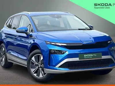 New Skoda Enyaq iV 154 kW (210 HP) 2026 Race blue metallic SUV