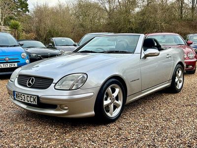 Used Mercedes SLK230 197 HP (144 kW) 2003 Silver Cabriolet