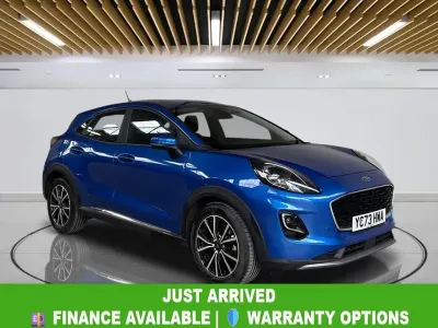 Used Ford Puma Titanium 125 HP (91 kW) 2023 Blue SUV