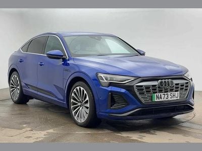 Blue Used 2023 Audi Q8 e-tron S-Line SUV | £41,990 (A bit pricey)