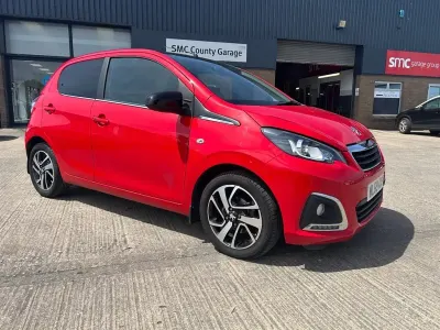 Used Peugeot 108 Allure 72 HP (52 kW) 2020 Red Hatchback