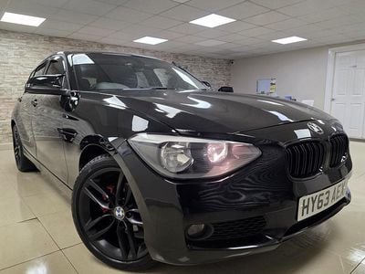 Used BMW 116 Sport Line 2013 Black Hatchback