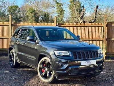 Used Jeep Grand Cherokee Overland 2017 Black SUV