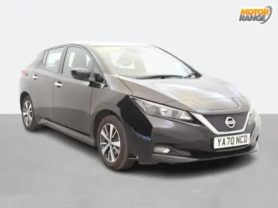 Second-hand Nissan Leaf Acenta 110 kW (150 CP) 2020 Negru Hatchback