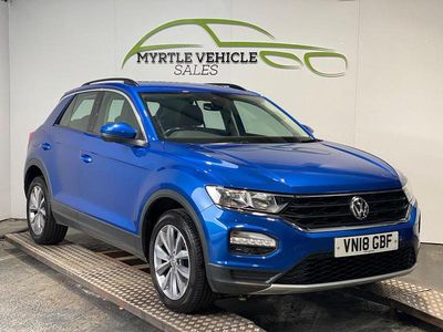 Blue Used 2018 VW T-Roc SE SUV | £10,995 (A bit pricey)
