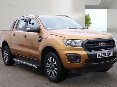 Used Ford Ranger Wildtrack 210 HP (154 kW) 2020 Orange Pickup