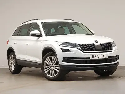 Gebraucht Skoda Kodiaq SE L 150 PS (110 kW) 2019 Weiß SUV