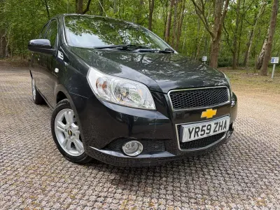 Used Chevrolet Aveo LT 2009 Black Hatchback