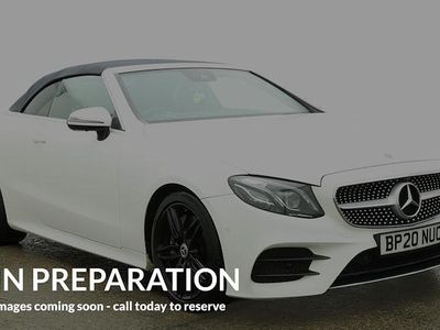 White Used 2020 Mercedes E300 AMG Line Premium Cabriolet | £22,420 (Good price)