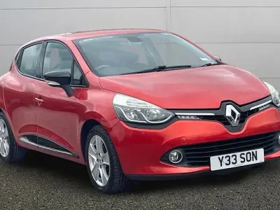 Used Renault Clio Dynamique 90 HP (66 kW) 2015 Red Hatchback