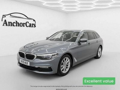 Used BMW 520 Comfort Edition 190 HP (139 kW) 2019 Blue Estate