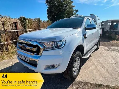 Used Ford Ranger XLT 160 HP (117 kW) 2019 White Pickup
