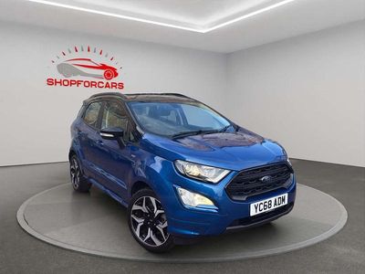 Blue Used 2019 Ford Ecosport ST-Line SUV | £11,995 (Fair price)