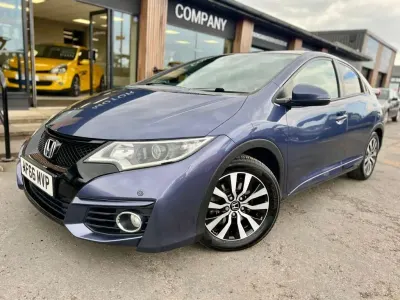 Used Honda Civic SR 120 HP (88 kW) 2016 Blue Hatchback