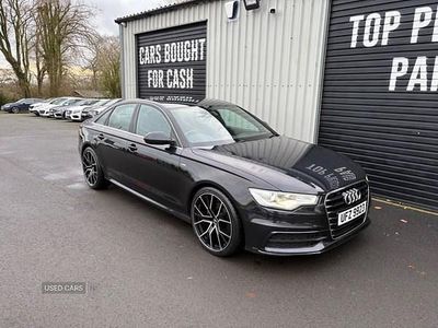Used Audi A6 S-Line 2014 Black Sedan