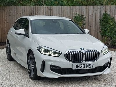 Used BMW 118 M Sport 140 HP (102 kW) 2020 White Hatchback