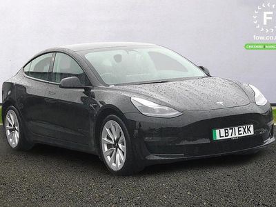 Used Tesla Model 3 Long Range AWD 77 kW (106 HP) 2021 Black Sedan