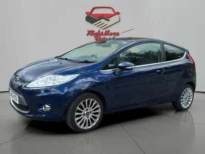 Used Ford Fiesta Titanium 96 HP (70 kW) 2012 Blue Hatchback