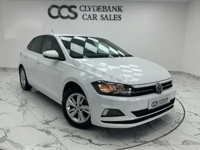 Used VW Polo SE 65 HP (47 kW) 2019 White Hatchback