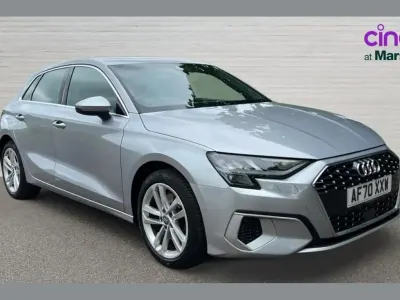 Used Audi A3 Sport 147 HP (108 kW) 2020 Silver Sedan