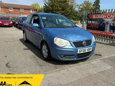 Used VW Polo S 80 HP (58 kW) 2006 Blue Hatchback