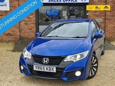 Used Honda Civic SE Plus 142 HP (104 kW) 2015 Blue Hatchback