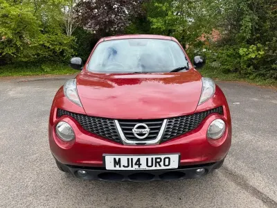 Używany Nissan Juke N-TEC 110 KM (80 kW) 2014 Czerwony SUV
