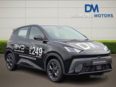 Black New 2025 BYD Dolphin Boost Hatchback | £18,998 (Expensive)