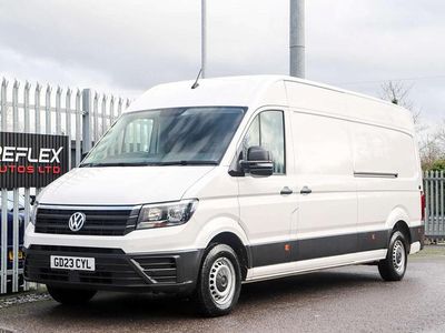 White Used 2023 VW Crafter Trendline Van | £27,582 (A bit pricey)