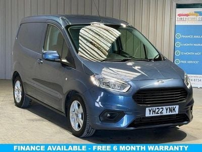 Begagnad Ford Transit Limited 100 HK (73 kW) 2022 Blå Van