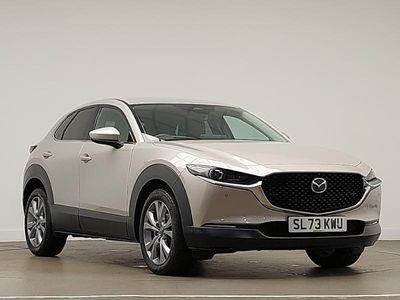 Silver Used 2023 Mazda CX-30 Takumi-Line SUV | £22,498 (Expensive)