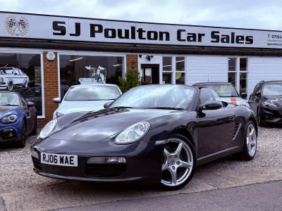 Used Porsche Boxster 240 HP (176 kW) 2006 Grey Cabriolet