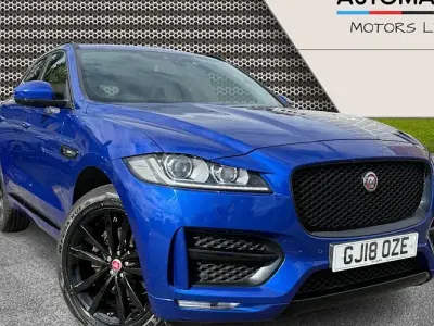 Used Jaguar F-Pace R-Sport 180 HP (132 kW) 2018 Blue SUV