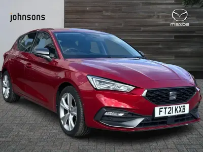 Used Seat Leon FR 128 HP (94 kW) 2021 Red Hatchback