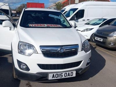 Used Vauxhall Antara 163 HP (119 kW) 2015 White SUV