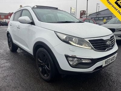 Begagnad Kia Sportage 115 HK (84 kW) 2013 Vit SUV